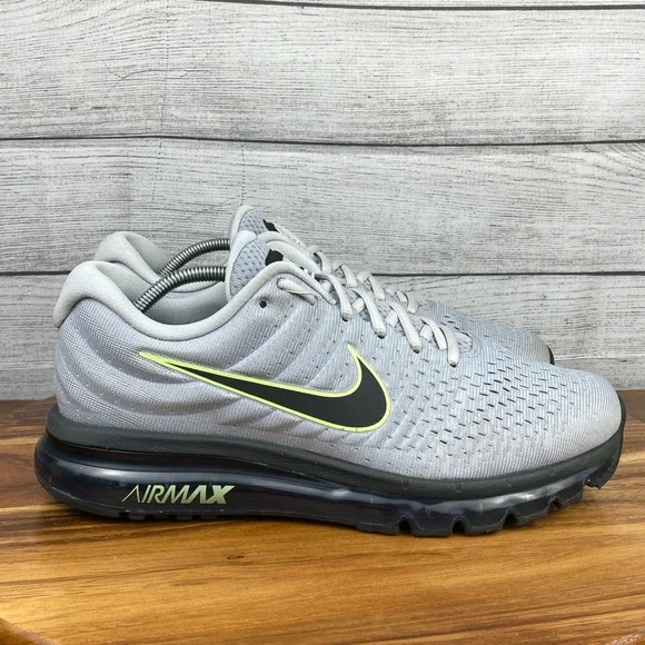 Airmax Shoes Air Max 2017 Wolf Grey Black Volt Air Max 2017 Cool